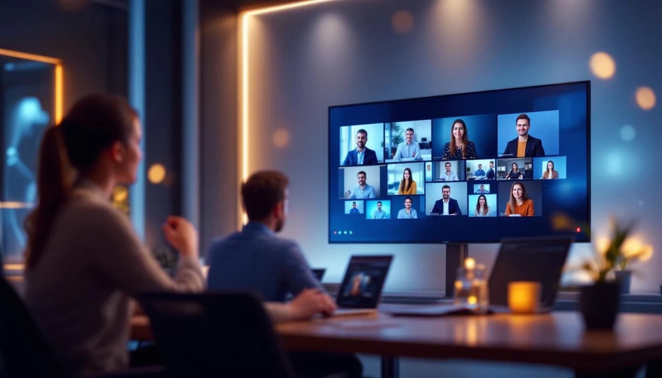 Video-Conferencing – Die beste Lösung für Ihr Team Video Conferencing Zoom Teams Google Meet Vergleich Webinar